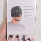 Reusable Gel Migraine Relief Hat Ice Pack Wrap 360   Coverage Hot cold Black