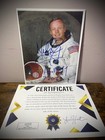 Neil Armstrong Autographed Photo At Purdue Collage Nasa Apollo 11 Moon