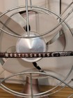 Vtg Mid Century Westinghouse Fan 12la4 2 Blade Rare Works Great Blade Repair 