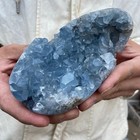 1 5lb Natural Blue Celestite Geode Quartz Crystal Mineral Specimen Healing