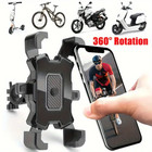 Motorcycle Phone Mount Auto Lock Military Anti-shake Bike Phone Holder E Bike 