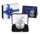 2026-p American Silver Eagle Proof Congratulations Coin Set   Coa Factory Sealed