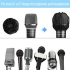 Disposable Microphone Covers 100pcs Non-woven Pop Filters For Karaoke