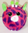 Ty Beanie Bouncers - Gilbert The Giraffe  3-4 Inch  New Bouncy Ball Toy