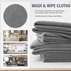 Microfiber Cleaning Cloth Set Of 50 Towel Rag Car Polishing Detailing No-scratch