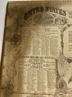 Civil War Provost Marshal Union Army Roster Poster Co H 5th V Regt 1860s Vg