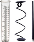 Rain Gauge  Glass Rain Gauge Outdoor  Rain Gauges For Yard With Stake Best Rated