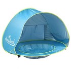  Baby Beach Tent Pop Up Portable Shade Pool Uv 01 Blue Baby Beach Tent