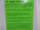 Mr  Crappie Rattlin Pear Bobber 3 Bobbers Per Package  Choose Your Size 