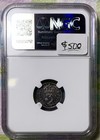 1908 Great Britain Silver 3 Pence Ngc Unc Details Rev Cleaned Km 800