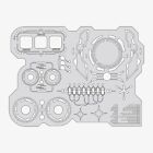 Tech Maker  3 - Reusable Airbrush Stencil Template