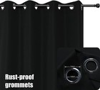 Curtains For Patio Waterproof Thick Privacy Extra Wide Grommet