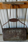 Vintage Dunham Lawn Roller Water Sand Fillable Heavy Duty Steel Drum 14x24