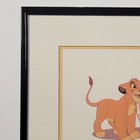Vintage Uncirculated Walt Disney Company Postcard Lion King  simba And Nala  Pa