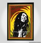 50 Pcs Bob Marley Ethnic Poster Flag Cotton Ethnic Indian Tapestry Wall Hanging 