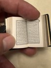 Miniature Printed Quran  Arabic Pocket Mushaf  Vintage Collectible Islamic Book