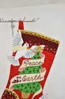 Sequence Christmas Stocking 18    Peaceful Doves  Felt Completed Bucilla