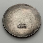Chinese Longevity Commemorative Coin Antique Bronze Silver Collectible Medal