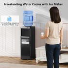 Water Dispenser With Ice Maker Function  Top Loading Hot And Cold Water Cooler