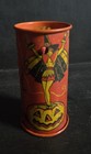 Kirchhof Halloween Tin Cylinder Rattle Noisemaker Sexy Witch Pumpkin Blackcatbat