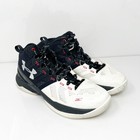 Under Armour Boys Bgs Curry 2 1270817-101 White Basketball Shoes Sneakers 5 5y