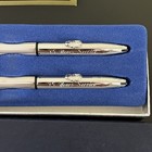 Vintage Westinghouse - 35 Years Service Award Anson Pen   Pencil Set Silver Tone