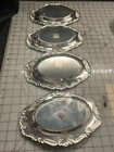 Vintage Sheridan Taunton Silversmiths Silver Plate Oval Serving Tray 9   x6    Lot