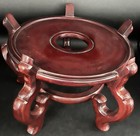 Rosewood Large 5 Legged Display Stand Pedestal Vase Plant Stand 11 