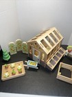Tender Leaf Toys Wooden Greenhouse And Garden Set