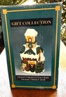 Vintage Gift Collection Hand Painted Porcelain House Dinner Bell Christmas Gift