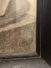 James Weeks Original Charcoal Drawing 1965 California Bay Area Figurative Art