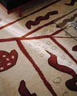 Nordic Knots Beige Hand Tufted Wool Area Handmade Modern Design Rug Carpet