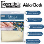 Essentials By Leisure Arts  Aida Cloth  14 Count  30  X 36   Cream Cross Stitch
