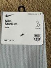 Nike Stadium Football Club Barcelona Knee High Socks Gray 1 Pr Xl