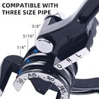 3-in-1 Tubing Tube Bender Fuel Brake Line 1 4  5 16  3 8  Aluminum Copper Steel