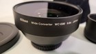 Nikon Wc-e80 Wide Angle Converter 0 8x Lens F  Coolpix 5400 5700 8700 8800