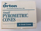 Box Of 50 Orton Small  Pyrometric Cones  020 New