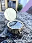 Antique Nautical Vintage Compass Brass Wwii Military Pocket Compass Shiny Gift