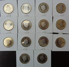 Job Lot 14x   2 Proof Coins 1986-2011