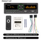 Single Din Car Radio Stereo Bluetooth Head Unit Mp3 Player In-dash Usb tf fm aux