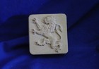 Qty 2   Decorative Lion Soap Mold 4628   Moldcreations