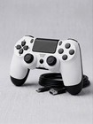 Wireless Controller For Ps4 Playstation  Pc White
