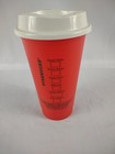 Starbucks Holiday Reusable Red Hot Drink Cup 2019 Limited Edition 