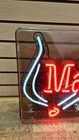 Vintage Marlboro Cigarette Philip Morris Everbrite Neon Light Sign Store Display