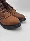 Justin Original Workboots 760 Aged Bark Men s New Work Boot Brown Multiple Sizes