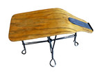 Antique Shoe Store Bentwood Salesman Fitting Stool Industrial Steampunk Vintage