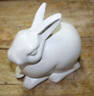 Large Cast Iron Easter Bunny Garden Statue Yard Art Home Ranch Decor Rabbit
