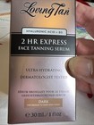 Loving Tan 2 Hr Express Face Tanning Serum Dark 30ml Ultra Hydrating New Sealed