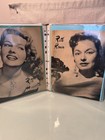Vintage Scrapbook Of Hollywood Movie Star Actor Actress Photos Clippings Article