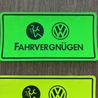 Lot Of 4 Vintage Vw Volkswagen Fahrvergn  gen License Plates